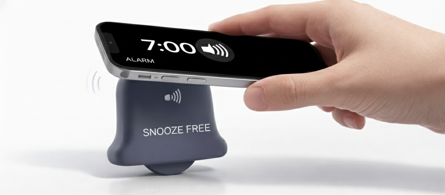 Snooze Free Alarm Device